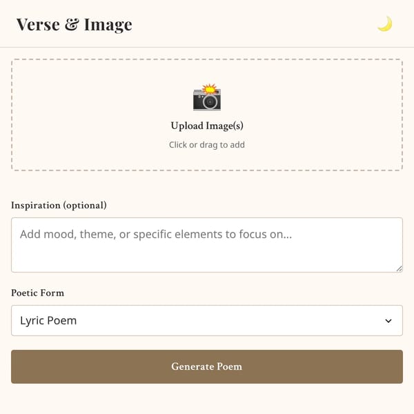 Image to Poem