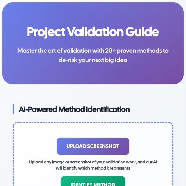 Project Validation Tool
