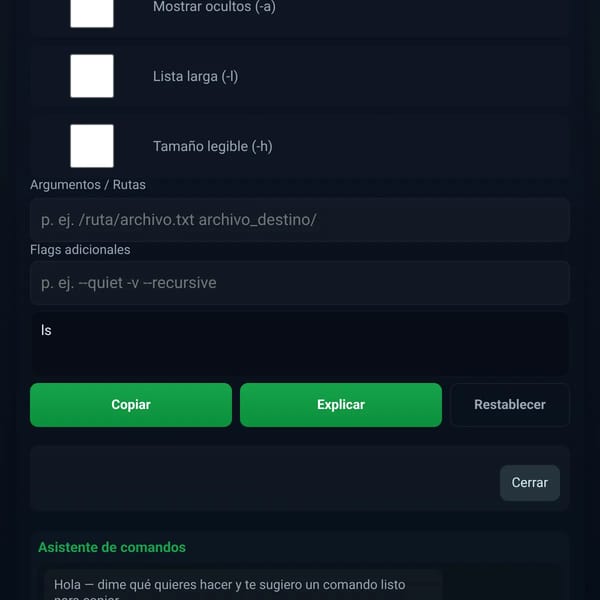 Command Builder