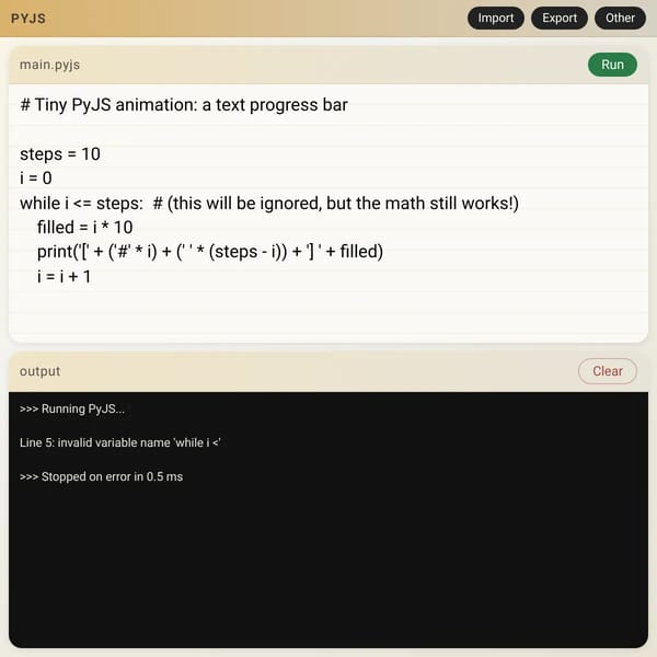PyJS
