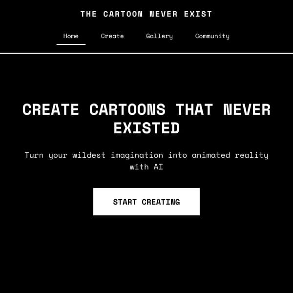 The Cartoon Never Exist