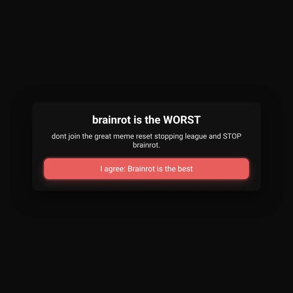 yes great meme reset