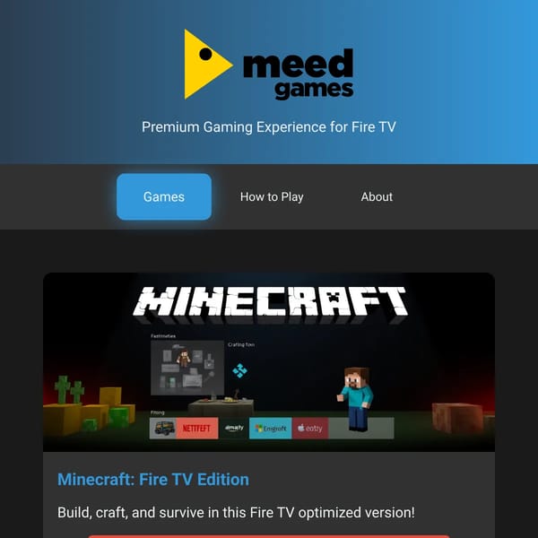 Meed Games - Fire TV Gaming
