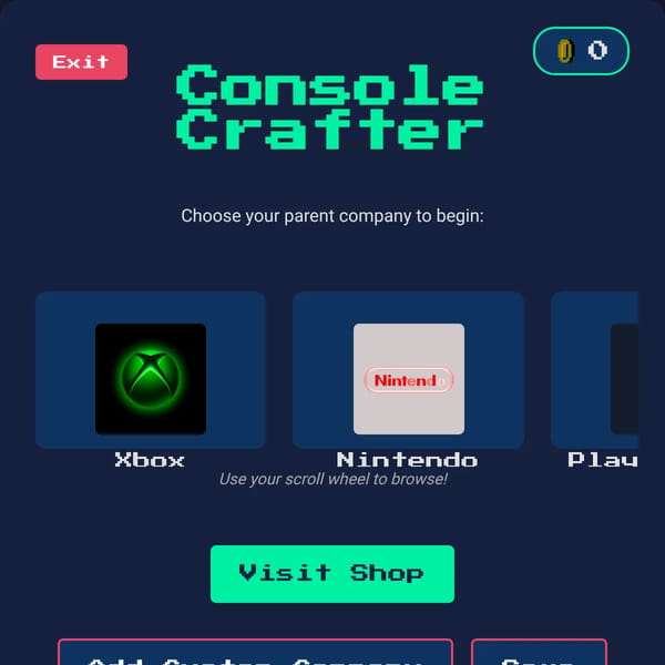 Console Crafter