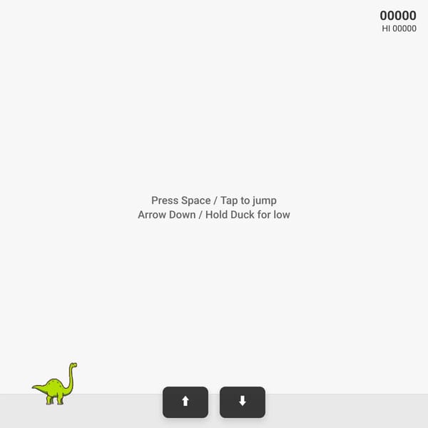 Chrome Dino