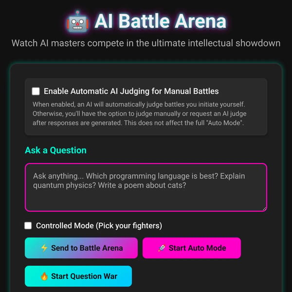 LM arena; Fan Remake