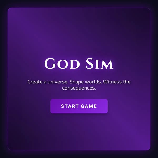 God sim