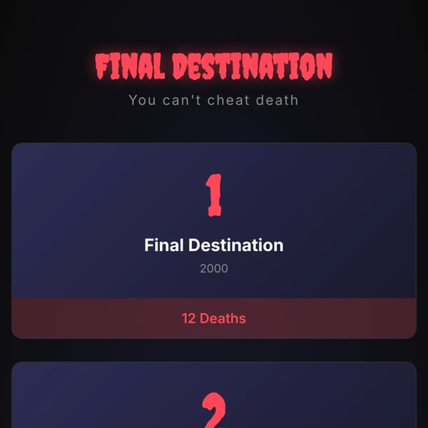 Final Destination Deaths