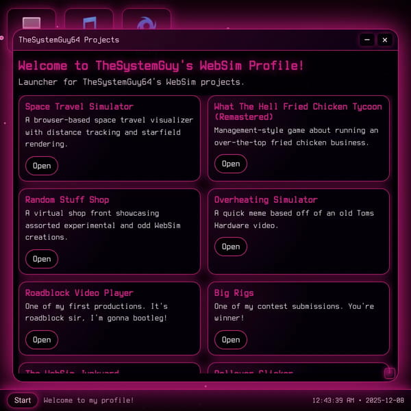 TheSystemGuy's Profile