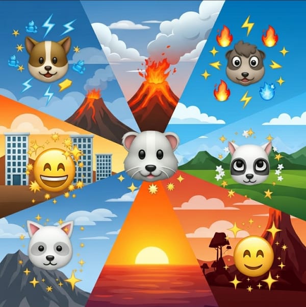 Emoji Menagerie