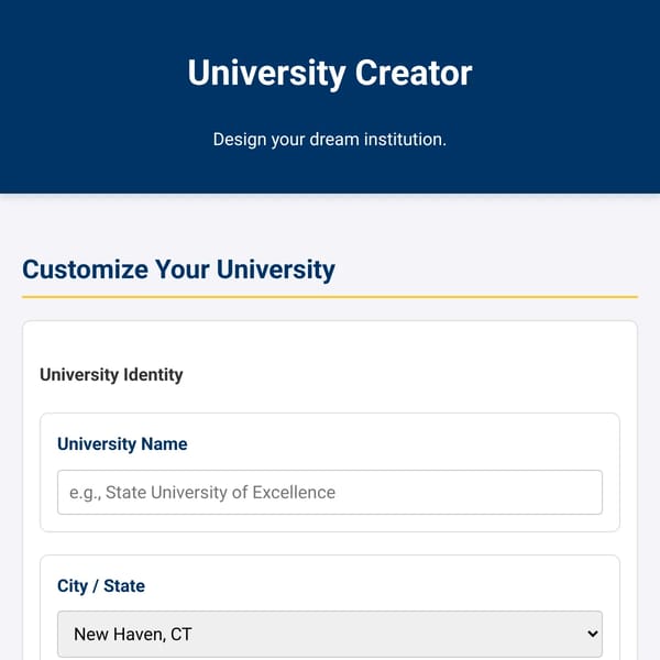 University Creator