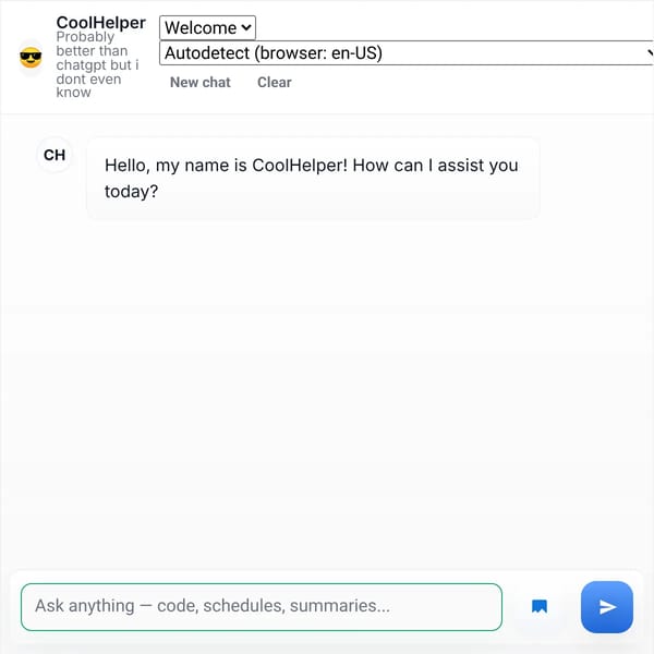 CoolHelper