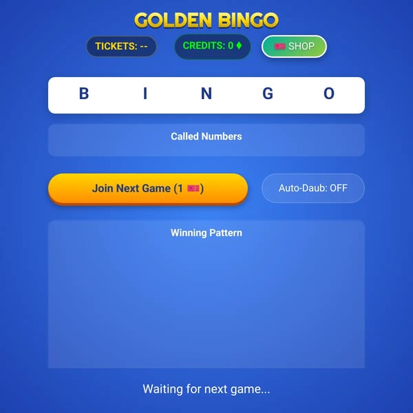 Golden Bingo (BETA)