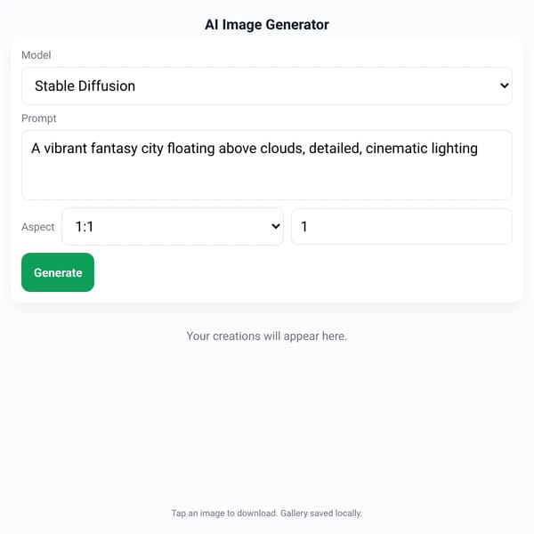 AI Image Generator