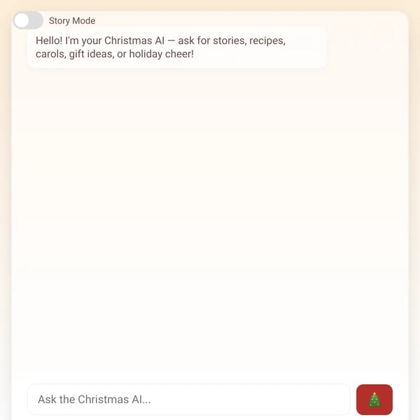 AI Christmas Chat