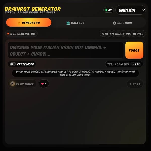 Brain Rot Generator