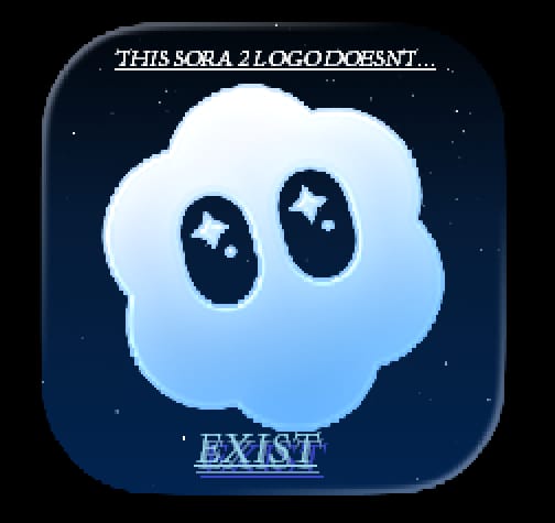 This Sora 2 Logo Doesn't Exist (schizo edition)