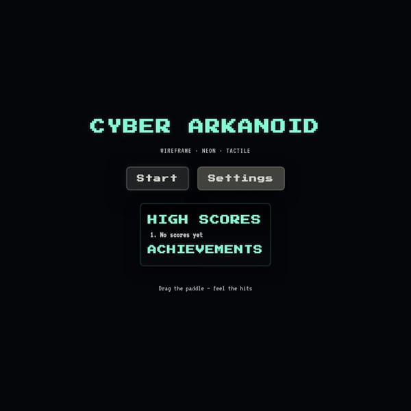 Cyber Arkanoid