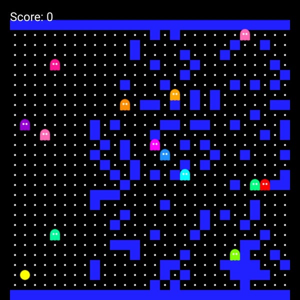 Pacman Sidescroller Challenge