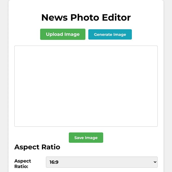 News Ticker & Banner Photo Editor