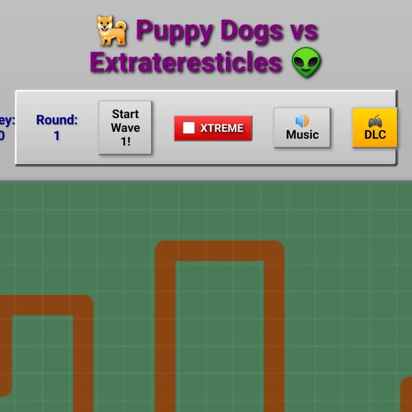 Puppy Dogs vs Extrateresticles {DLC}