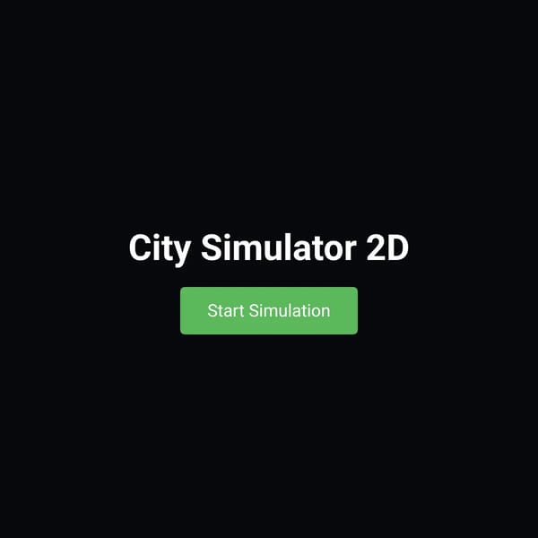 City Simulator 2D