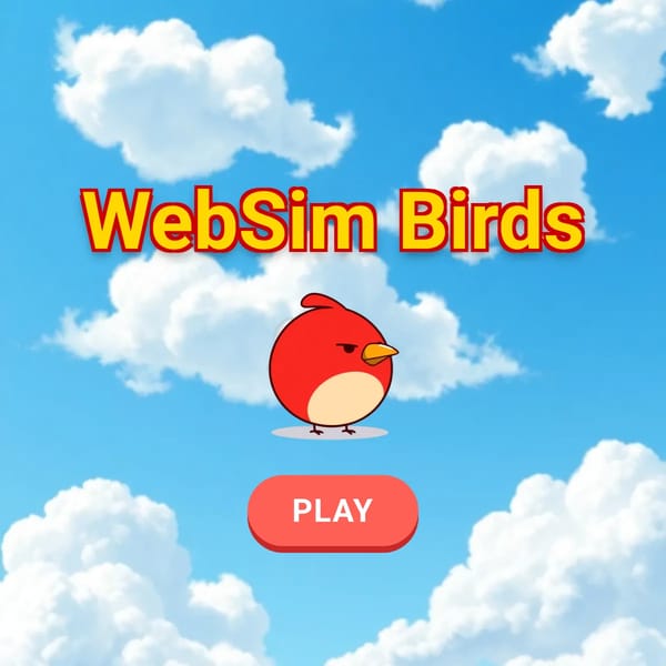 WebSim Birds