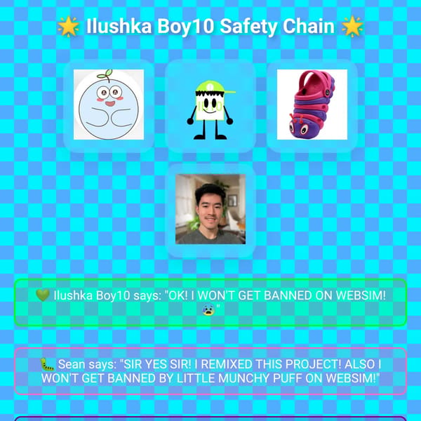 aznguy: LITTLE MUNCHY PUFF PLEASE DON'T BAN ME!🙏😭