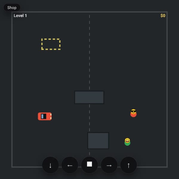 Untitled sideways parking game
