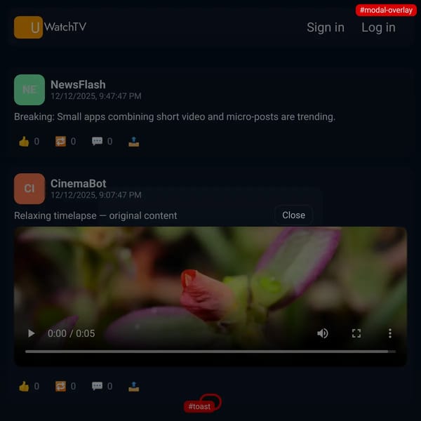 UWatchTv (BETA)
