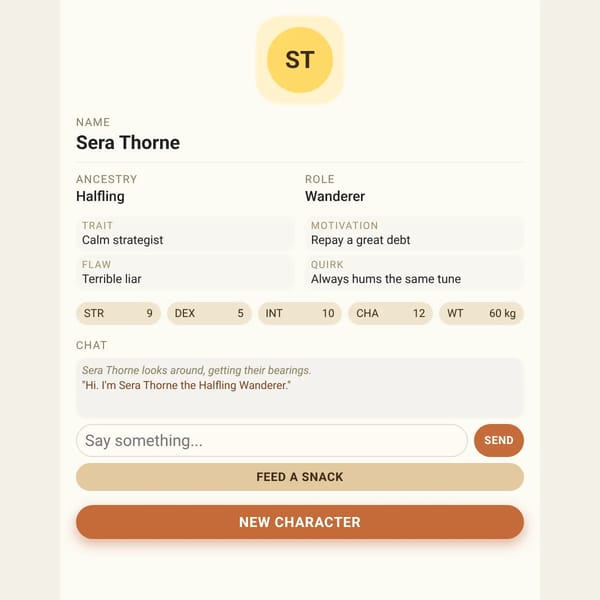 Character Generator