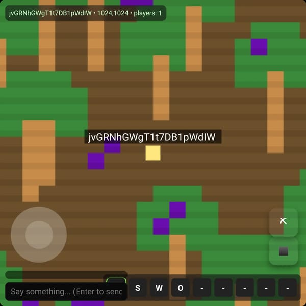 Multiplayer 2D Minecraft