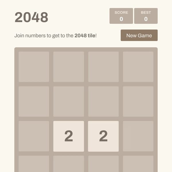 2048 Game