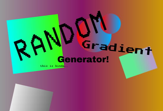 Random Gradient Generator