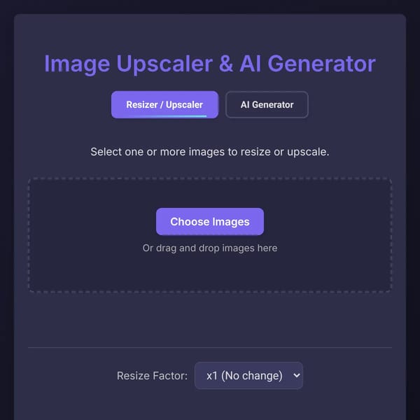 Image Upscaler
