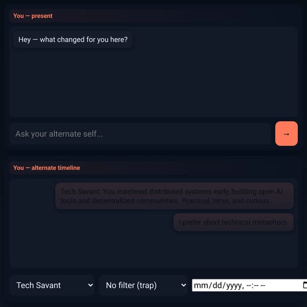 Alternate Self Interaction