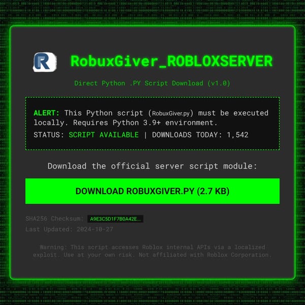 RobuxGiver_ROBLOXSERVER | R$ Generator V1.0