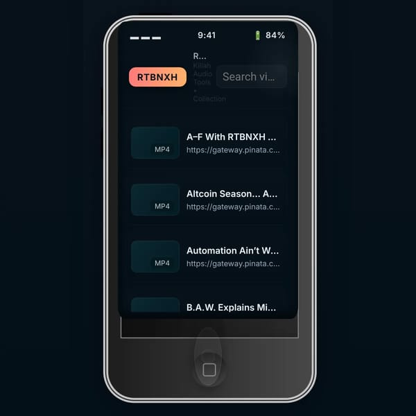 RTBNXH — iPod Touch Mock