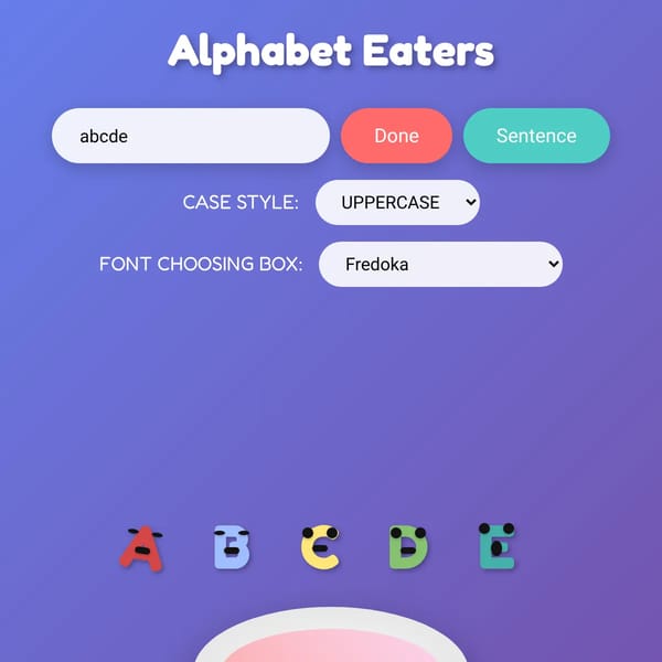 Alphabet Eaters
