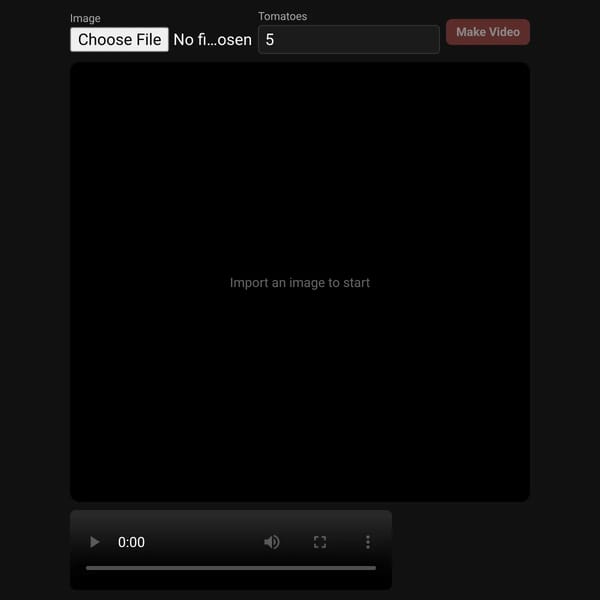 throw tomatoes at images