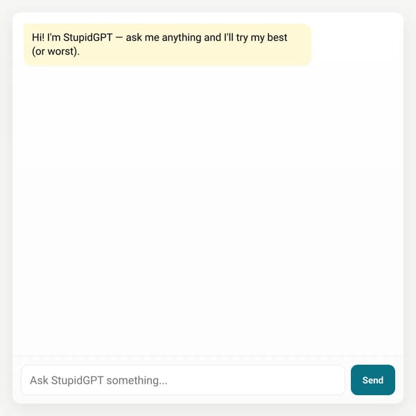 StupidGPT