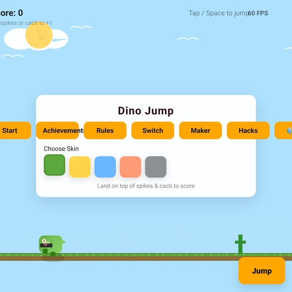 Dino Jump Challenge