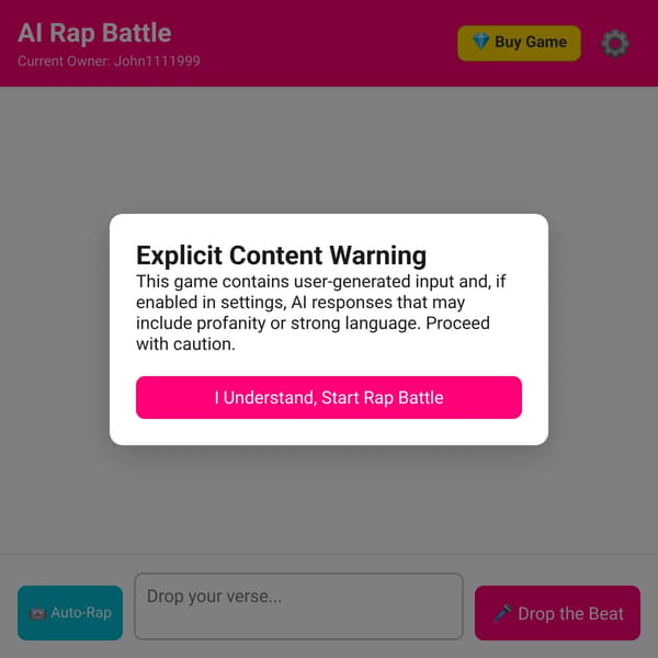 AI Rap Battle