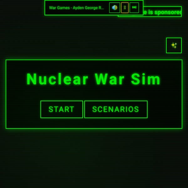 Nuclear War Sim