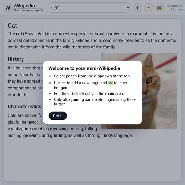 Mini Wiki