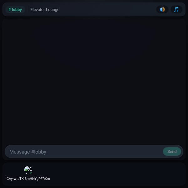 Multiplayer Chat Lounge