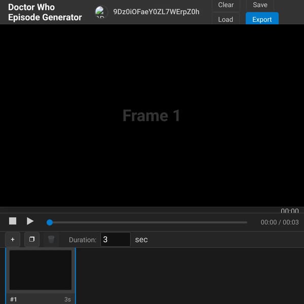 Doctor Who Episode Generator