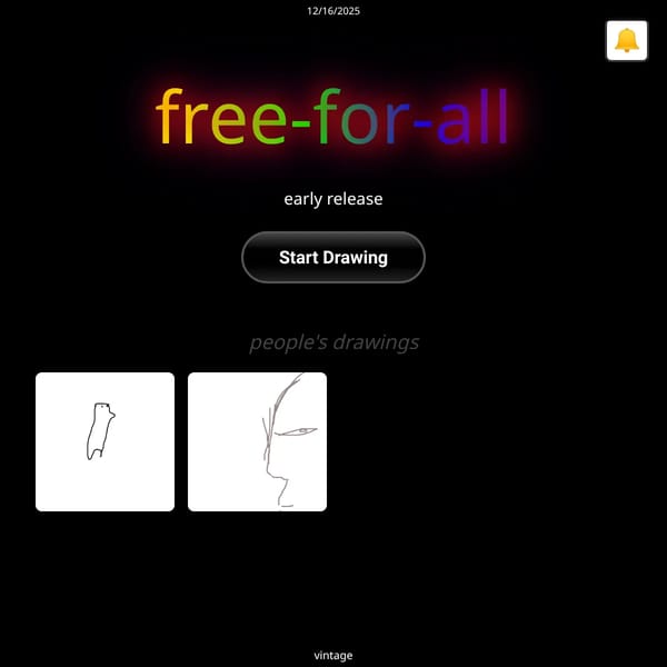 free-for-all (early release)