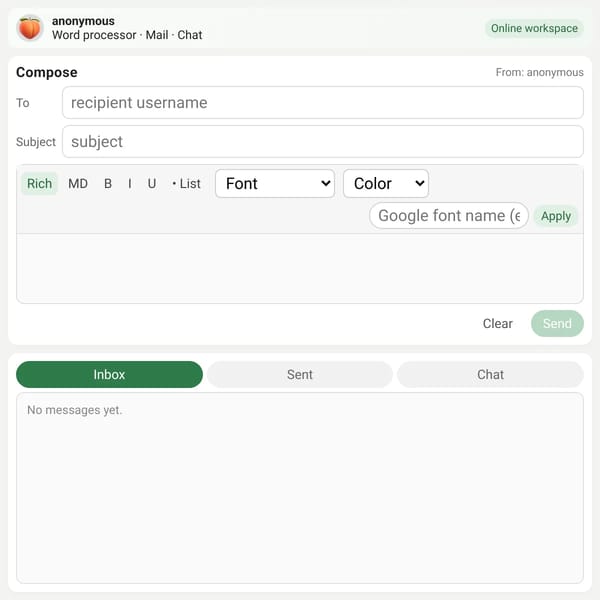 Word Mail