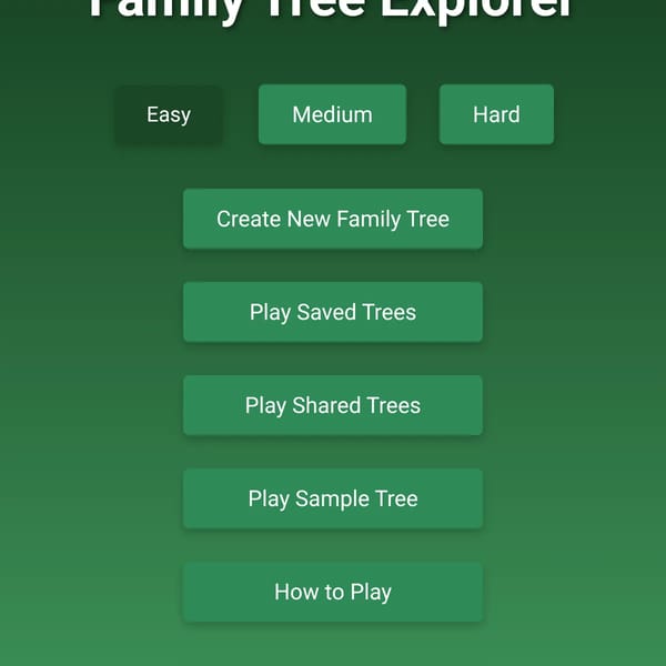 Family Tree Game